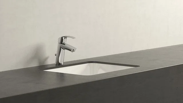 Смеситель для раковины Grohe 23322001 хром Sancos — официальный сайт