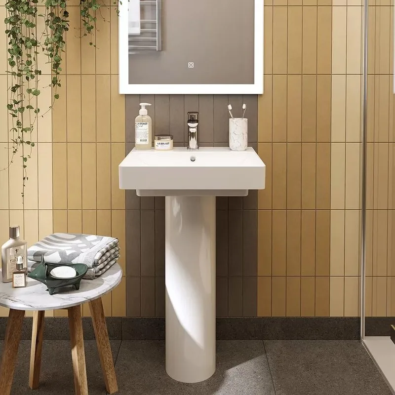 Мебельная раковина KERAMA MARAZZI Pro PROR.wb.50 белая Sancos — официальный сайт