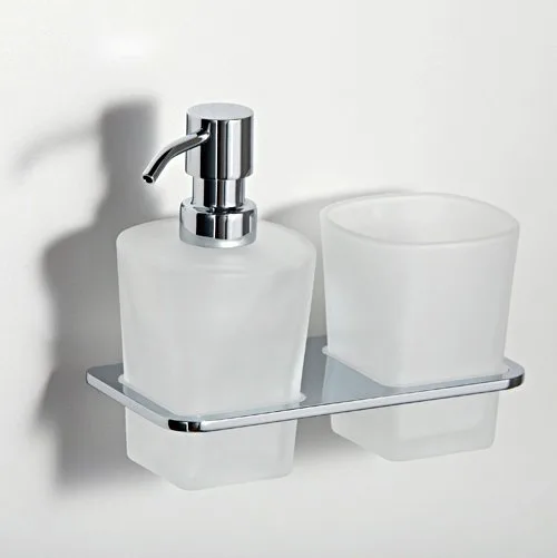 Дозатор Wasserkraft Leine K-5089 со стаканом Sancos — официальный сайт