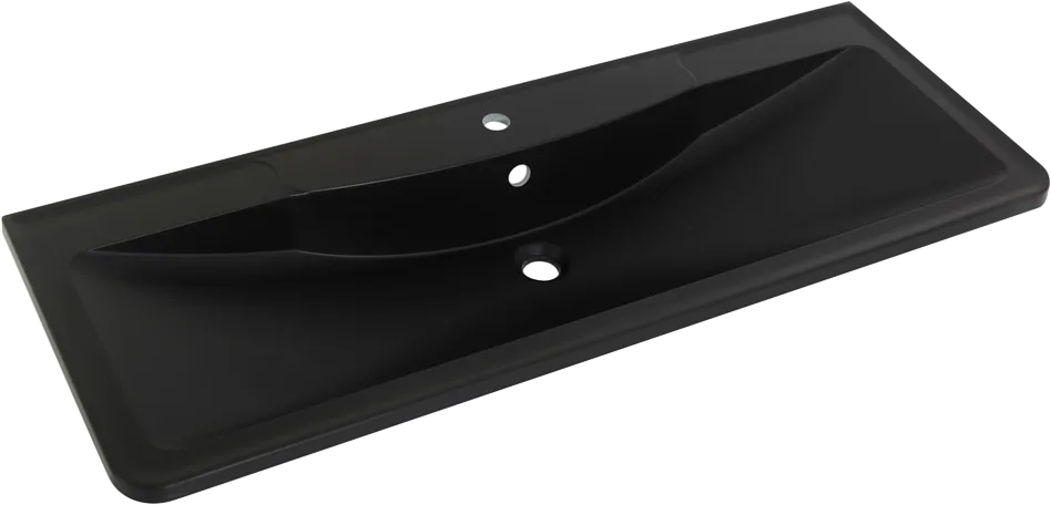 Мебельная раковина BelBagno BB1200/455-LV-ART-ALR-NERO черная матовая Sancos — официальный сайт