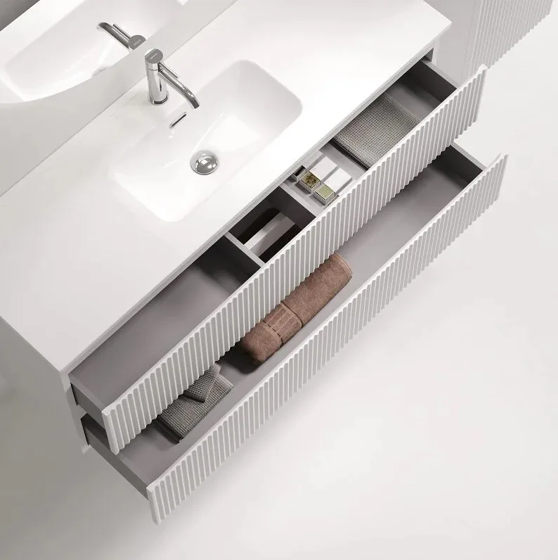 Тумба под раковину Sancos Snob R 120 подвесная Bianco (белый), SNR120/39W Sancos — официальный сайт