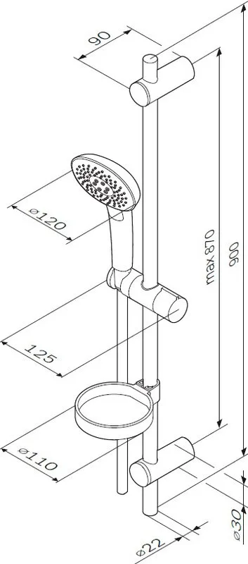 Комплект для ванной AM.PM Spirit V2.0 F40970A00 Sancos — официальный сайт