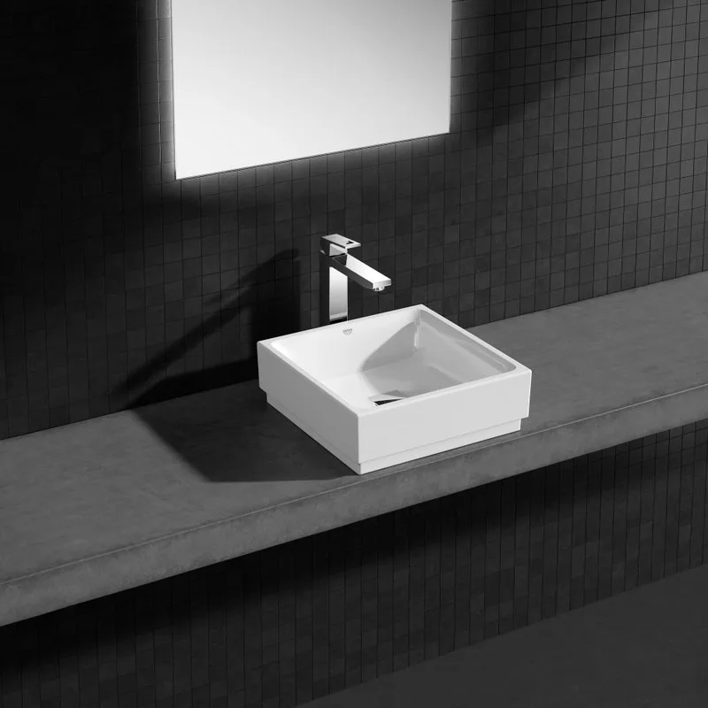 Накладная раковина Grohe Cube Ceramic Cube Ceramic 3948100H Sancos — официальный сайт