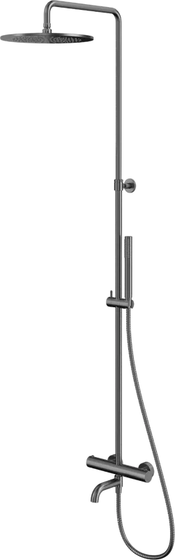 Душевая стойка WHITECROSS Y Y1234GM, оружейная сталь Sancos — официальный сайт