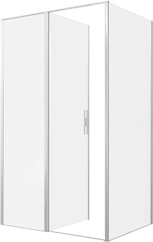 Душевой уголок Allen Brau Priority 120x90, профиль серебро браш, стекло прозрачное Sancos — официальный сайт