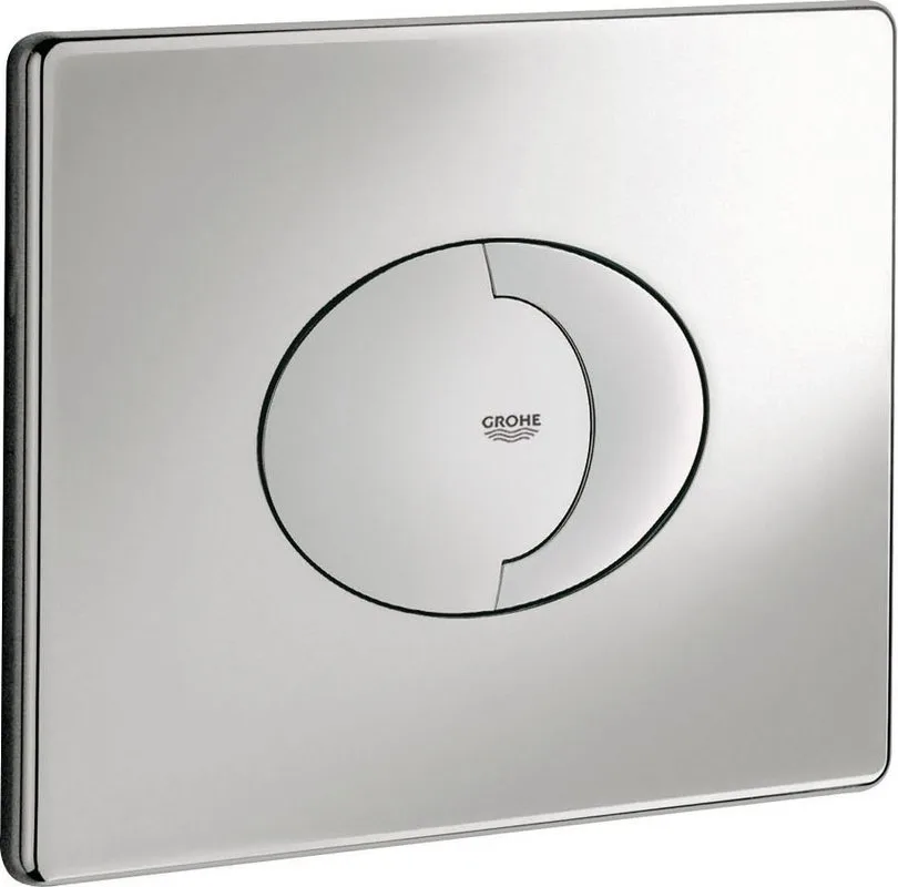 Кнопка смыва Grohe Skate Air 38506000, хром Sancos — официальный сайт