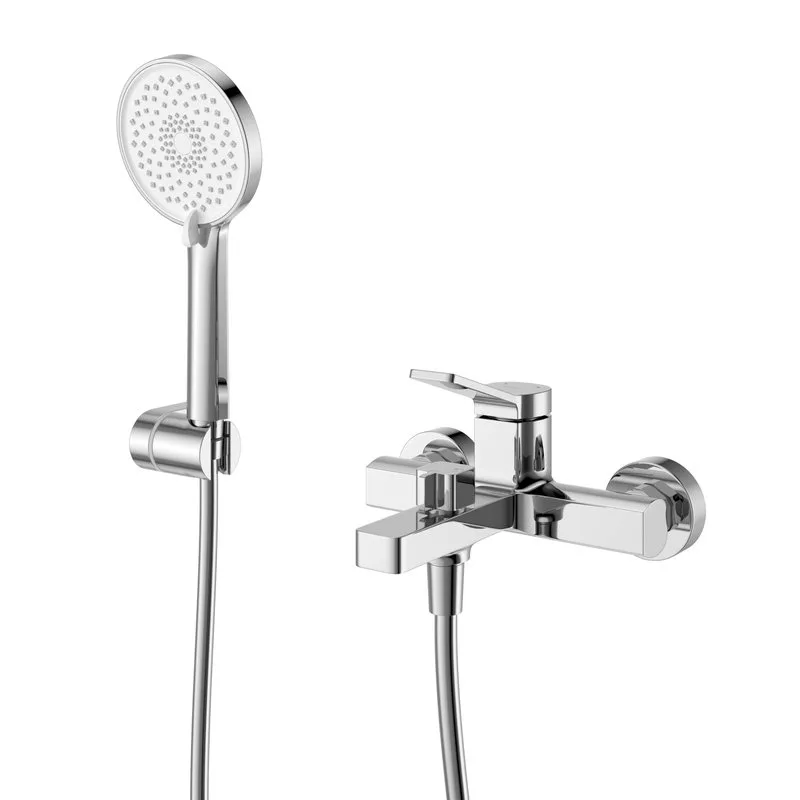 Смеситель для ванны с душем BelBagno Albano ALBANO-VASM-CRM, хром Sancos — официальный сайт