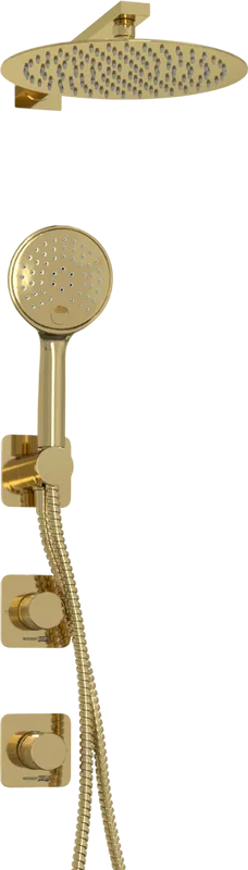 Душевой комплект Wasserkraft Ems A7651.303.183.208.280.197.207, С ВНУТРЕННЕЙ ЧАСТЬЮ, золото Sancos — официальный сайт