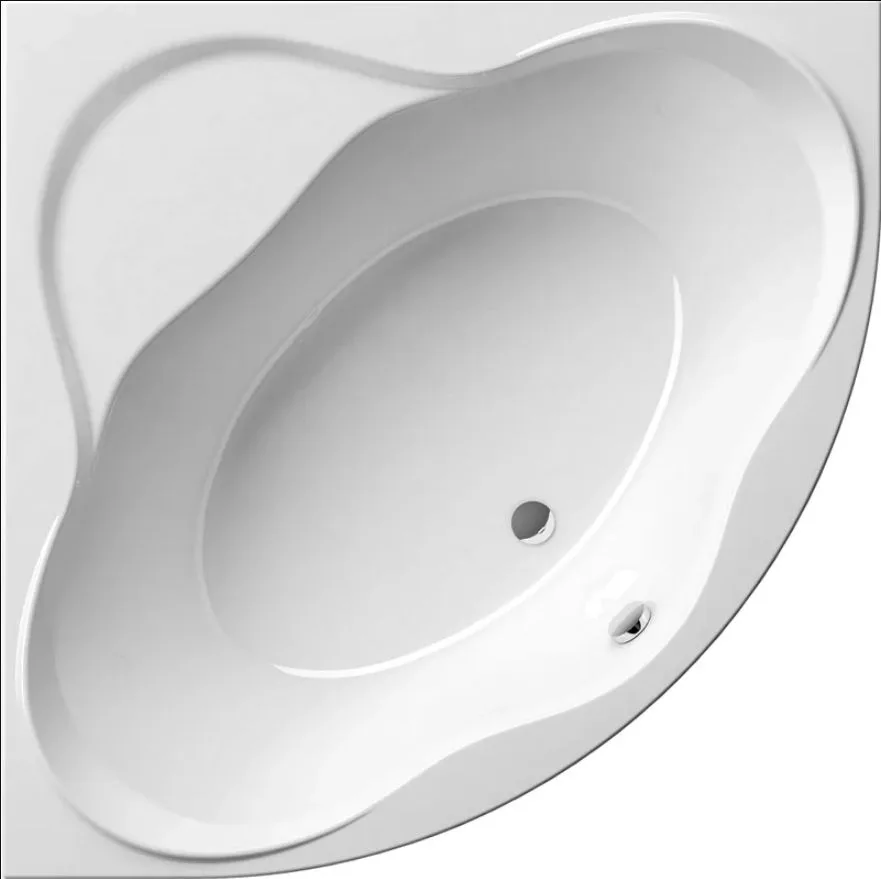 Акриловая ванна Ravak New Day C651000000 без опоры 140x140 см, угловая, встраиваемая, белая Sancos — официальный сайт