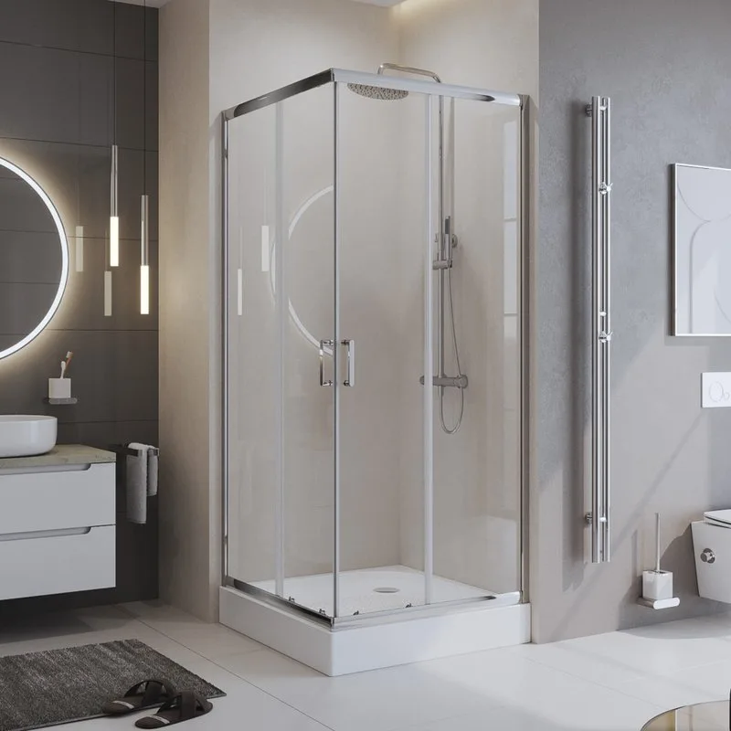 Душевой уголок BelBagno Uno 195 A 2 100 C Cr Sancos — официальный сайт