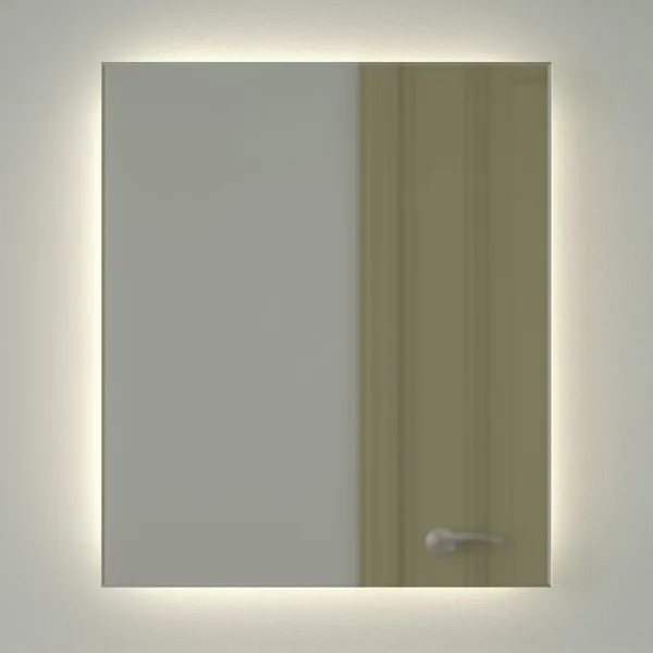 Зеркало Defesto Glow DF 2506 60х70 с LED-подсветкой, 4 500 K, без выключателя