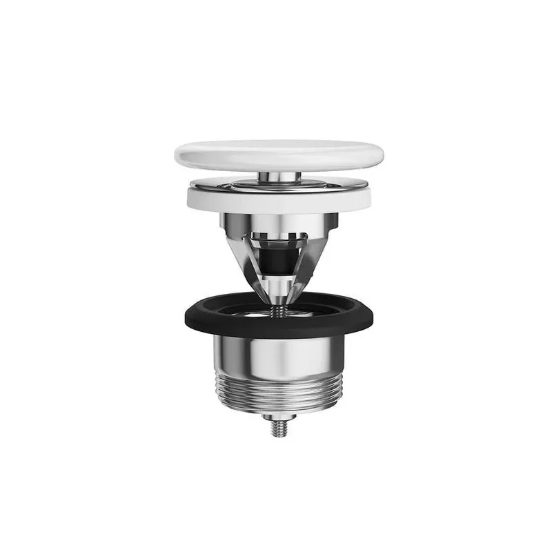 Донный клапан для раковины KERAMA MARAZZI DRR.2/WHT белый глянцевый Sancos — официальный сайт