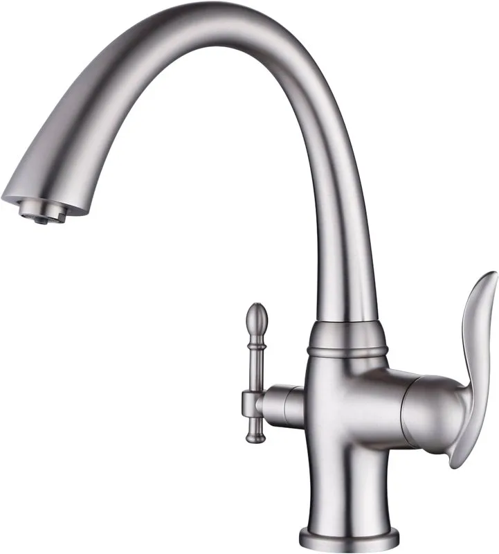 Смеситель для кухни Zorg Sanitary ZR 340 YF Satin Sancos — официальный сайт
