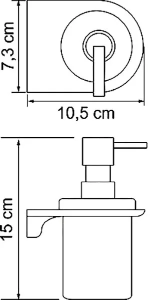 Дозатор Wasserkraft Kammel K-8399 Sancos — официальный сайт