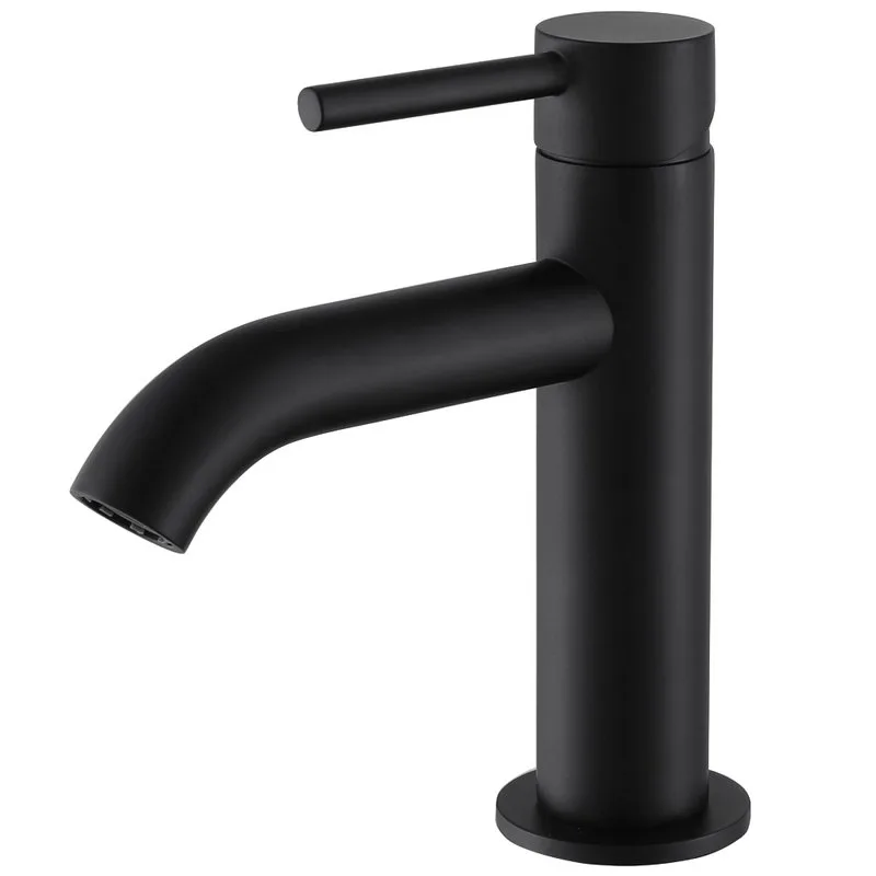 Смеситель для раковины Abber Wasser Kreis AF8110B черный Sancos — официальный сайт