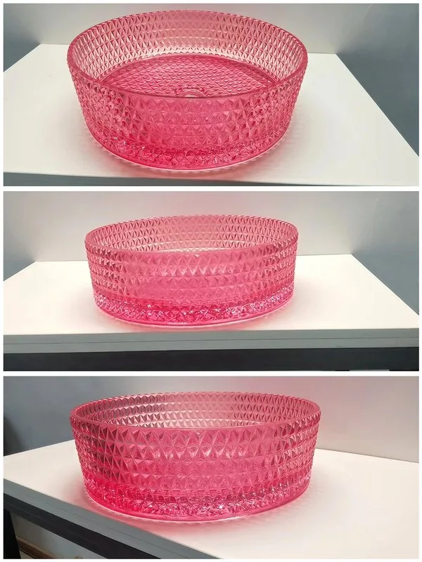 Накладная раковина Abber Glas AK2301OR красная Sancos — официальный сайт