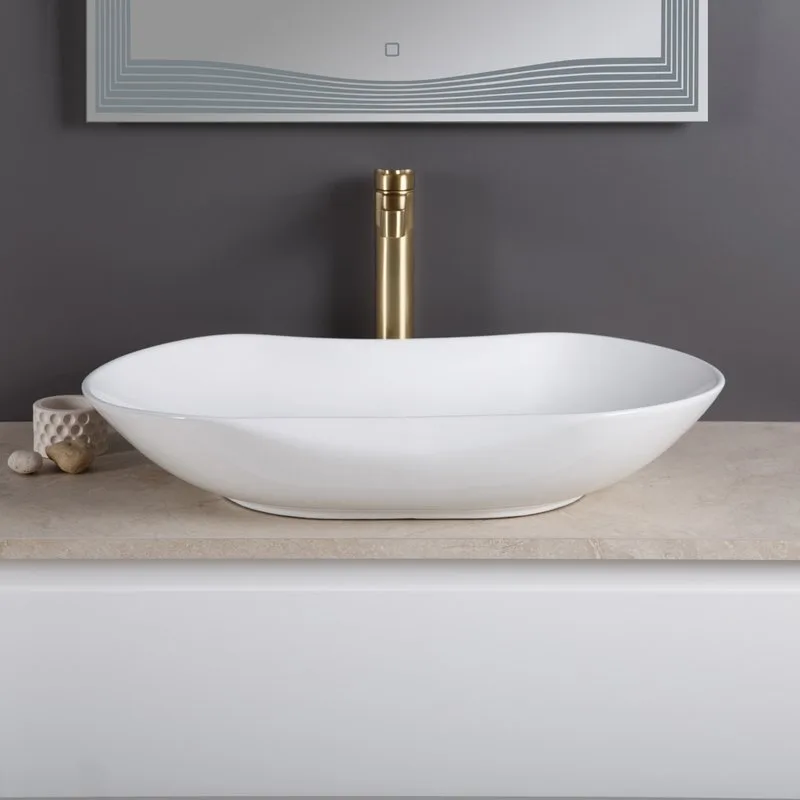 Накладная раковина BelBagno BB1334 67 Sancos — официальный сайт