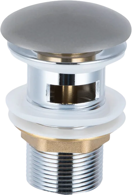 Донный клапан для раковины Vincea DBS-216MG, матовый серый Sancos — официальный сайт