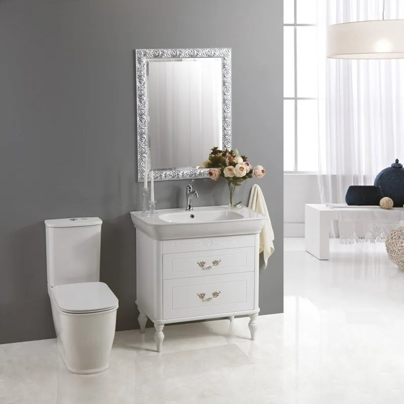 Тумба под раковину без столешницы BelBagno Prado PIA1 80 bianco lucido Sancos — официальный сайт