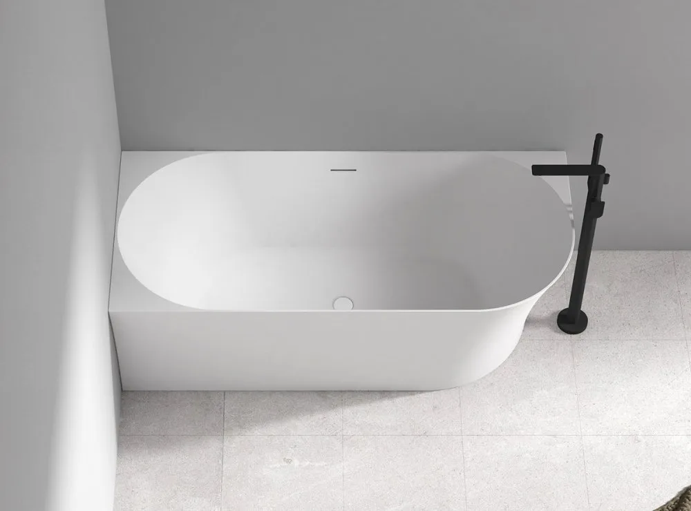 Акриловая ванна Abber AB9258-1.5 L 150x80 см, угловая, левая, пристенная, белая, асимметричная, с ка Sancos — официальный сайт