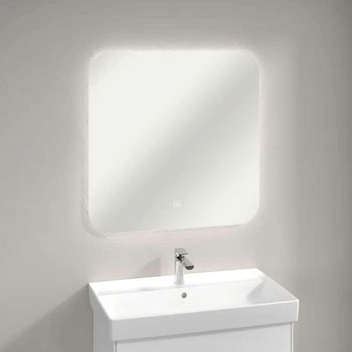 Зеркало Villeroy & Boch More to See Lite A4626000 60х60 с LED-подсветкой, 6500 K Sancos — официальный сайт