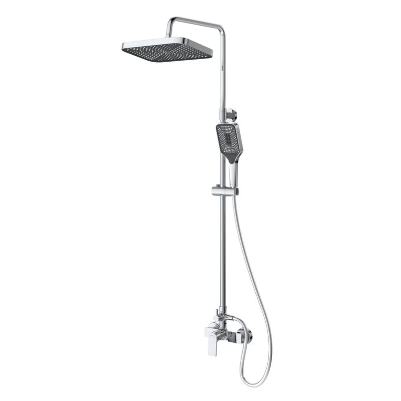 Душевая стойка BelBagno Due DOCM-CRM, хром Sancos — официальный сайт