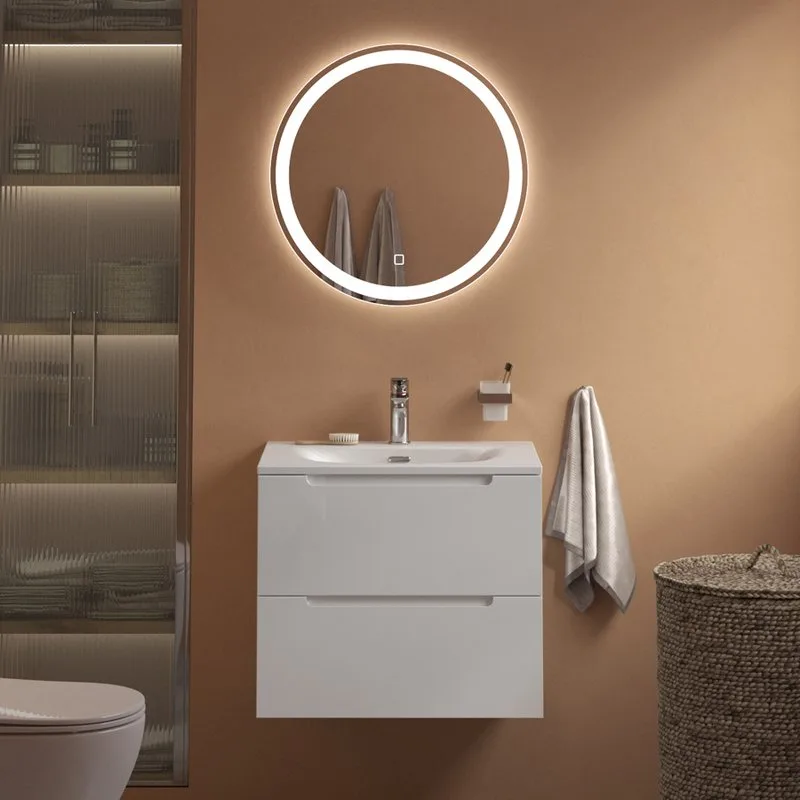 Тумба под раковину без столешницы BelBagno Etna 60 bianco lucido Sancos — официальный сайт