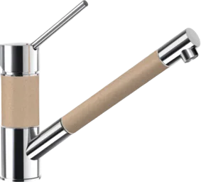 Смеситель для кухни Schock Cristalite SC-50-D выдвижной излив, лунный камень Sancos — официальный сайт