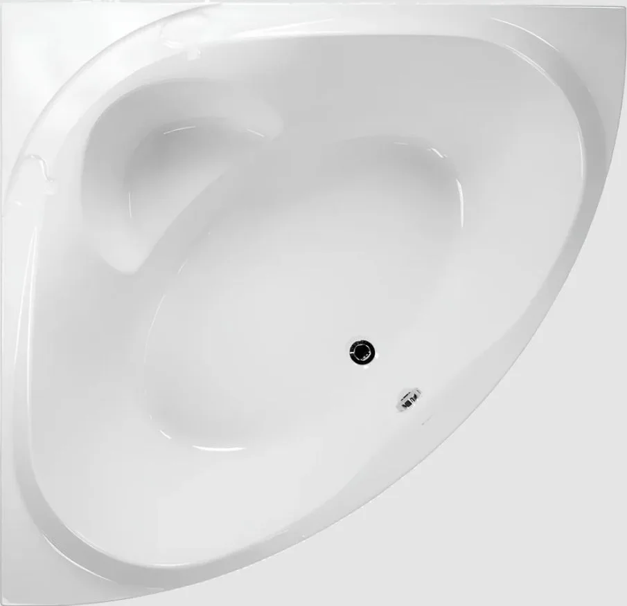 Акриловая ванна Vagnerplast Athena VPBA150ATH3E-04 без опоры 150x150 см, угловая, пристенная, белая Sancos — официальный сайт