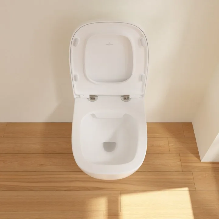 Крышка-сиденье Villeroy & Boch Antheus 8M18S1RW stone white Sancos — официальный сайт