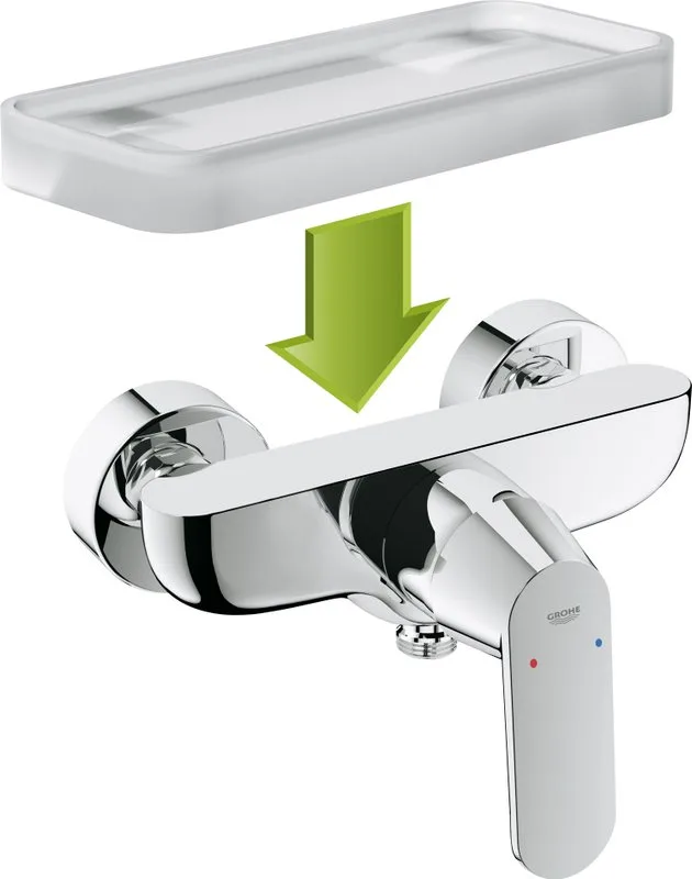 Смеситель для душа Grohe Eurosmart Cosmopolitan 32837000 Sancos — официальный сайт