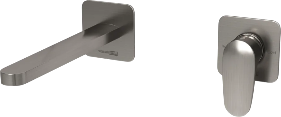 Смеситель для раковины Wasserkraft Spree A1451.274 С ВНУТРЕННЕЙ ЧАСТЬЮ, никель Sancos — официальный сайт