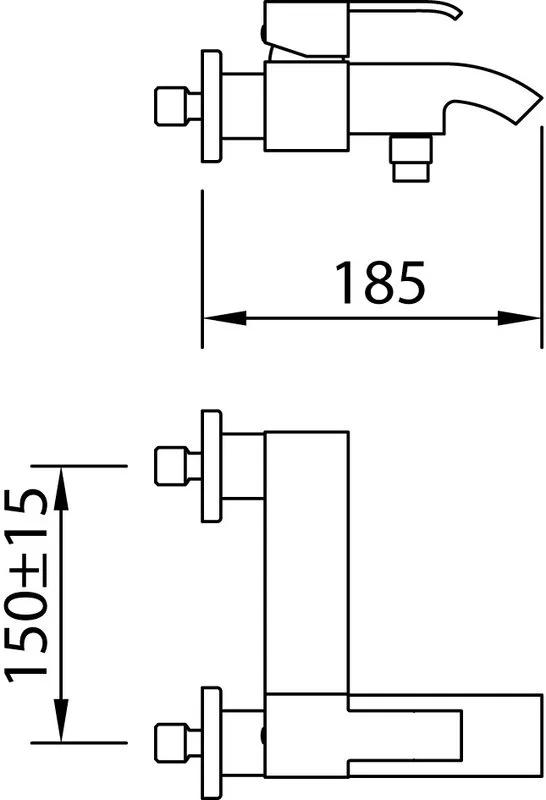 Смеситель для ванны с душем Clever Marina Evo 99420 Sancos — официальный сайт