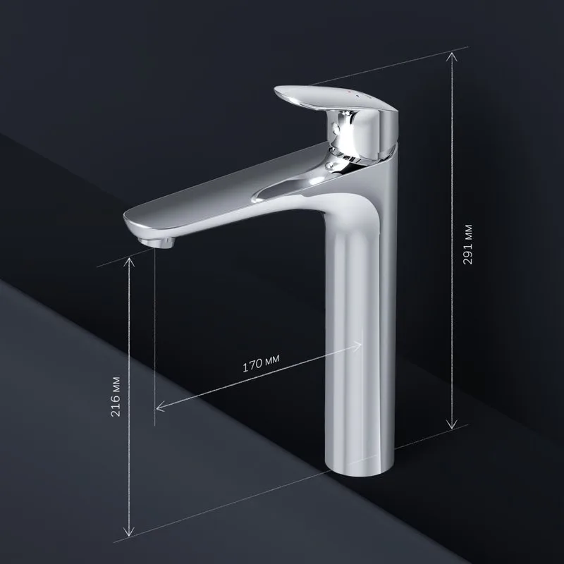 Смеситель для раковины AM.PM Like F8092200 для раковины, с донным клапаном Sancos — официальный сайт