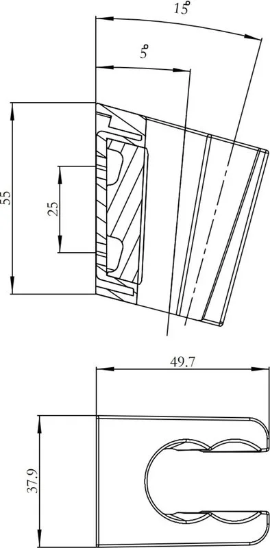 Настенный держатель IDDIS 080CP00i53 Sancos — официальный сайт