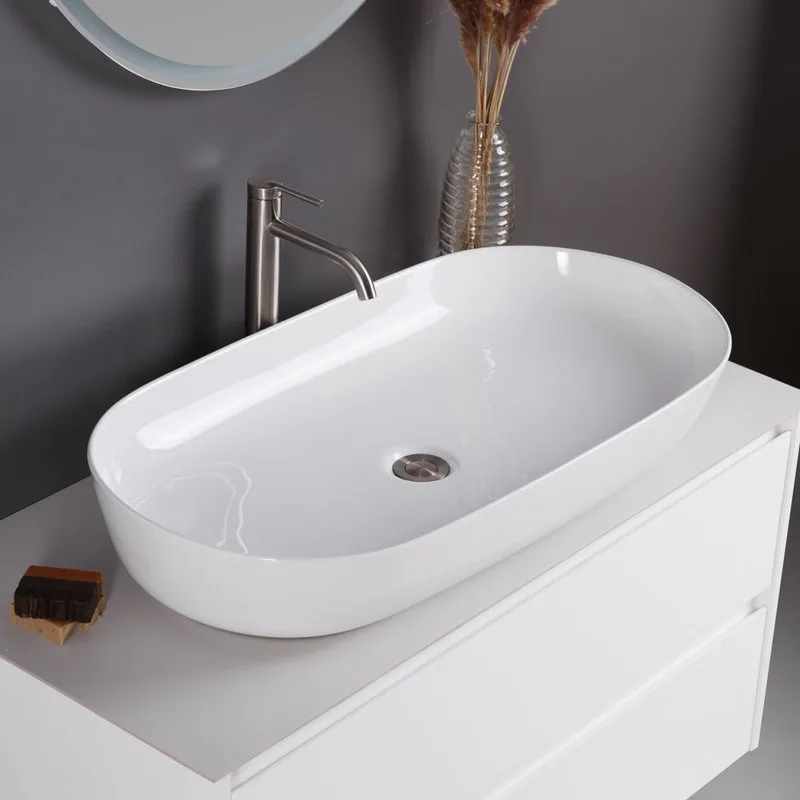 Накладная раковина BelBagno BB1349 82 Sancos — официальный сайт