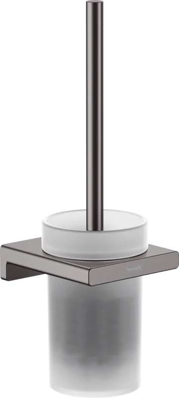 Ершик Hansgrohe AddStoris 41752340 шлифованный черный хром Sancos — официальный сайт