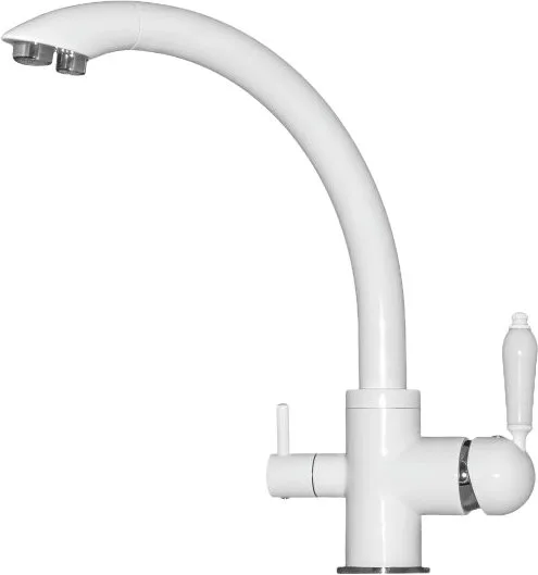 Смеситель для кухни Seaman Barcelone SSL-5382 snow glossy Sancos — Оригинал
