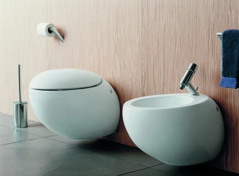 Биде подвесное Laufen Alessi one Alessi One 8.3097.1.400.304.1 Sancos — официальный сайт