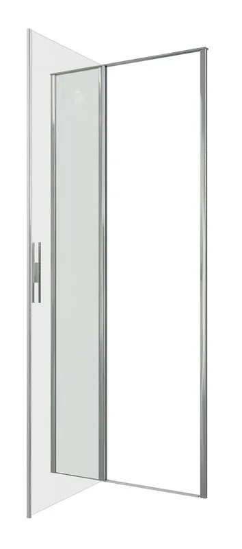Душевая дверь в нишу Allen Brau Priority 3.31025.00 90 см, профиль хром, стекло прозрачное Optiwhite Sancos — официальный сайт