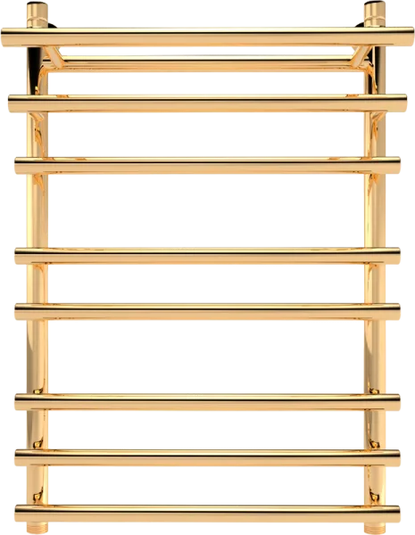 Полотенцесушитель водяной Indigo Just Shelf LJSHW80-50GDK3, золотой
