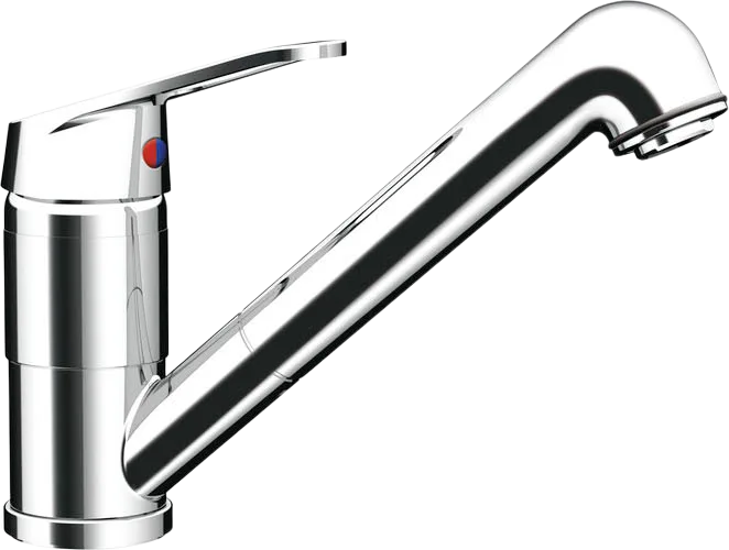 Смеситель для кухни Schock Cosmo-D выдвижной излив, хром Sancos — официальный сайт