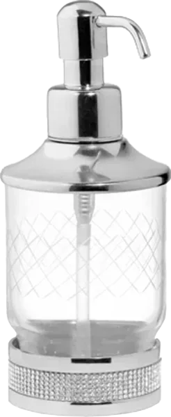 Дозатор Boheme Royal Cristal Chrome настольный