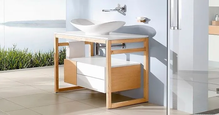 Накладная раковина Villeroy & Boch My Nature 4110 60R1 alpin CeramicPlus Sancos — официальный сайт