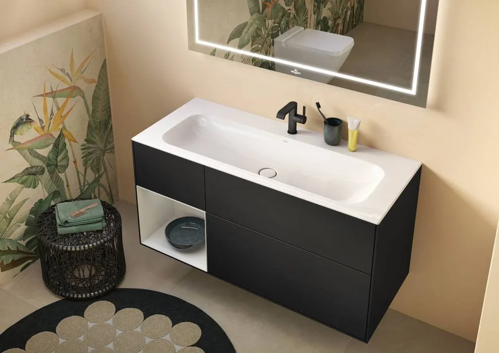 Донный клапан для раковины Villeroy & Boch 680800RW, stone white ceramic plus Sancos — официальный сайт
