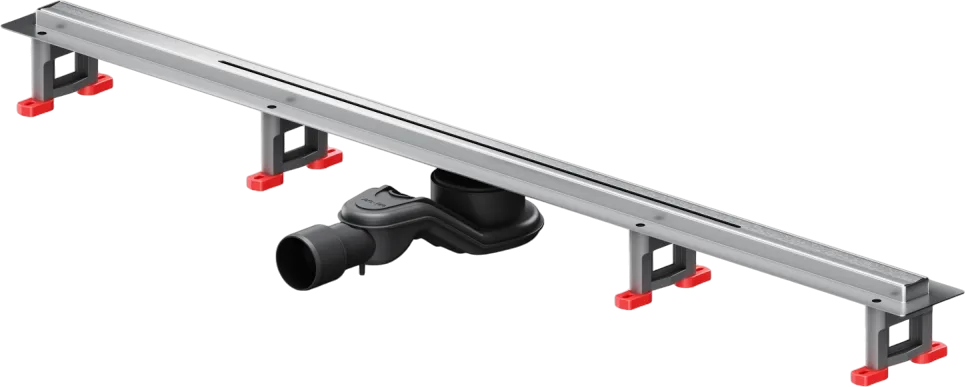 Душевой трап (лоток) AM.PM MasterFlow Slim line 100 см, сталь матовая Sancos — официальный сайт