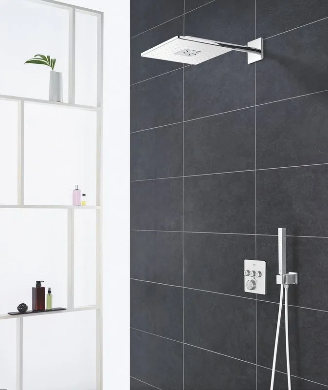 Верхний душ Grohe Rainshower SmartActive Cube 26479LS0 Sancos — официальный сайт