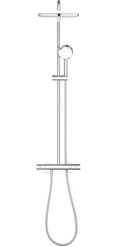 Душевая стойка Grohe Tempesta Cosmopolitan System 250 26670000, с термостатом, хром Sancos — официальный сайт