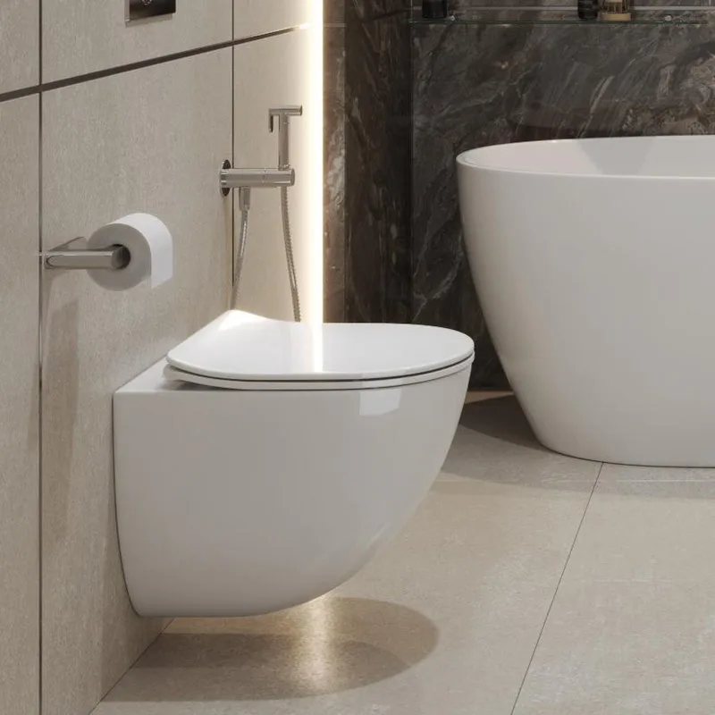 Унитаз подвесной BelBagno Amanda BB051CH-TOR-FC BB2034SC с микролифтом, безободковый, белый Sancos — официальный сайт
