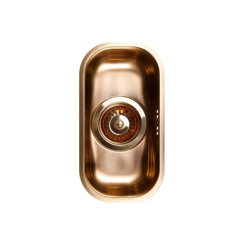 Мойка VARIANT 70 MONARCH COPPER 165X300 в компл. с выпуском без сифона, , Sancos — официальный сайт